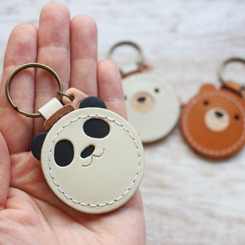 Air Tagケース「Tagパンダ」 革 小銭入れ・コインケース crafta 通販