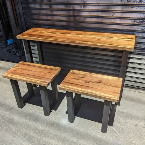 カウンターテーブルセット① 1人用〜2人用カウンターテーブルセット ダイニングテーブル RIN