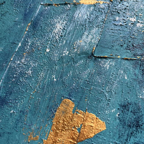 アート 絵画 テクスチャーアート ニュアンス アートパネル 青