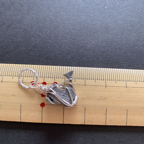 専用出品！ギベオン隕石チャーム ギベオン 隕石 11.4g 鉄隕石 ネックレス ペンダント メテオ