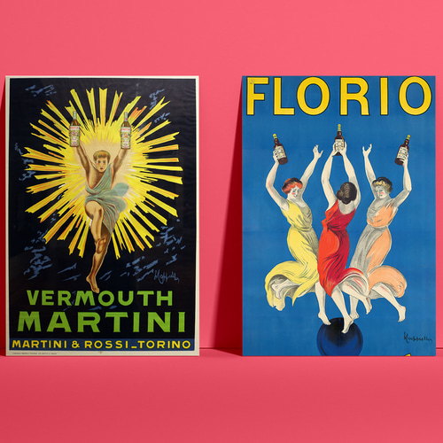 NO.412】お酒を掲げる男性アートポスター☆個性的夏インテリア