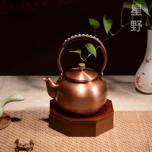 白銅製　湯沸かし　打ち出し　薬缶　煎茶道具 白銅製 湯沸かし 打ち出し 薬缶 煎茶道具