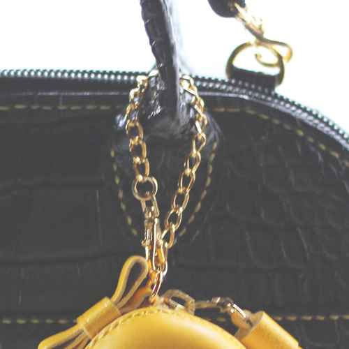 FURLA レモンモチーフ コインケース バッグチャーム 小物入れ