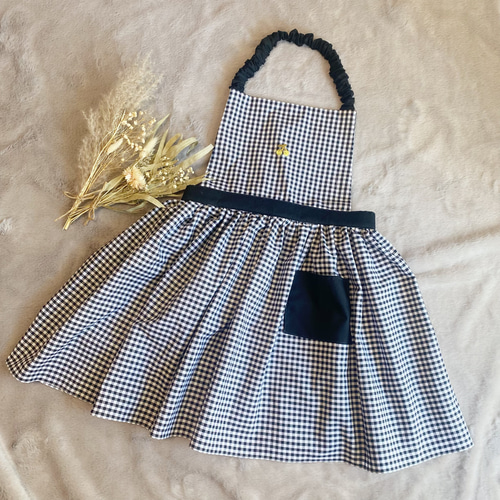 rurumu: 縷縷夢兎 ルルムウ 22SS frill check apron フリル