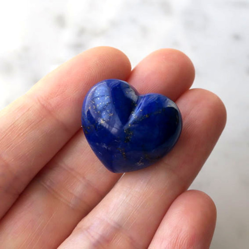 ラピスラズリハート ラピスラズリ［シルバー925］ハート型ペンダントトップ297 ネックレス
