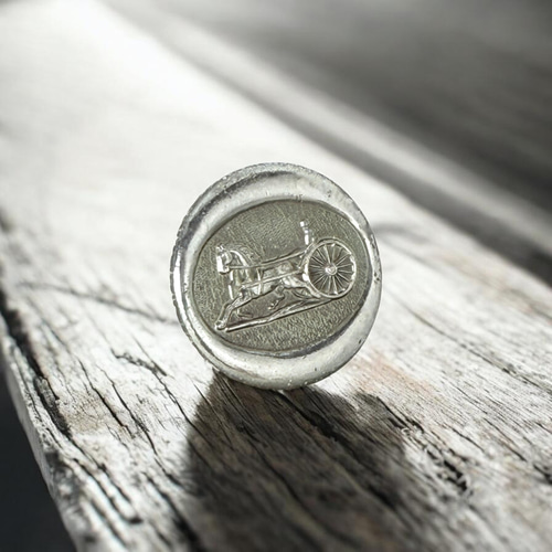 輿駿印章（よしゅんいんしょう）Carriage Steed Pin ピンバッジ Metal