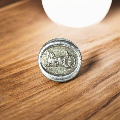 輿駿印章（よしゅんいんしょう）Carriage Steed Pin ピンバッジ Metal