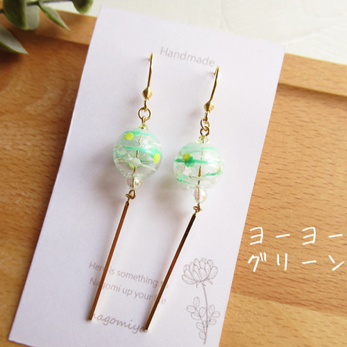 風鈴 ピアス イヤリング 夏 ピアス（フック・チェーン