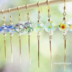 風鈴 ピアス イヤリング 夏 ピアス（フック・チェーン