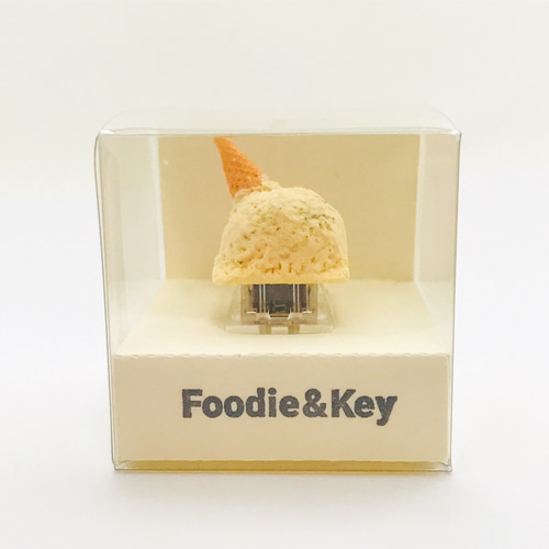 アイスなキーキャップ（バニラ） メカニカル Cherry mxスイッチ用 
