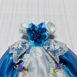竜胆紫の花束ドレス☆ 8枚目の画像