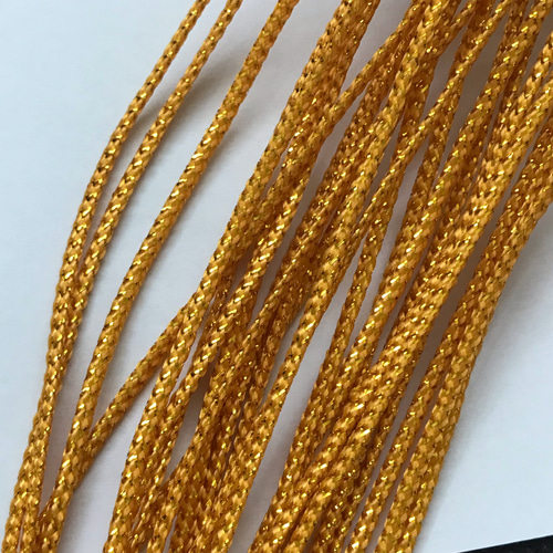 組紐 糸 4個セット ラメ 金 レア 