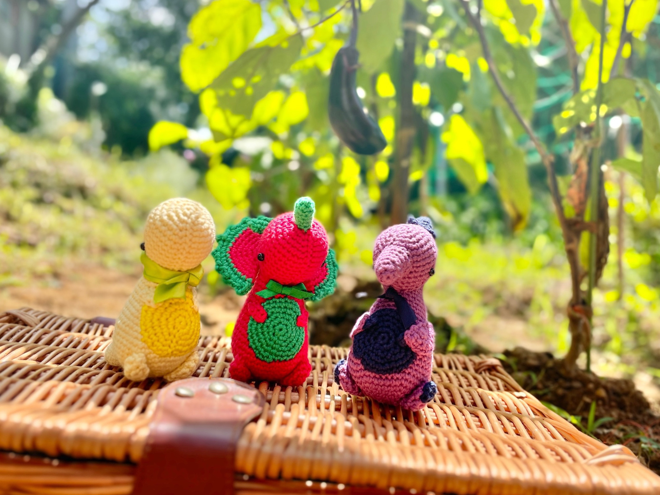 夏野菜のきょうりゅうたち