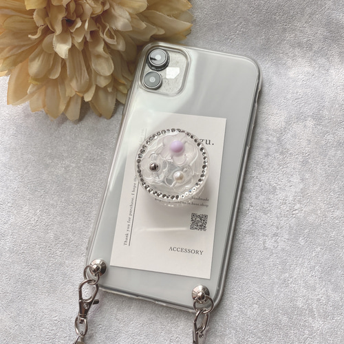 スマホリング バンカーリング お洒落 可愛い アンドロイド iPhone クリア 楽天市場】FLOWERING フラワーリング スマホリング