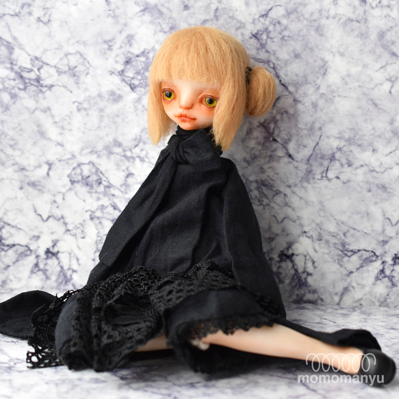 創作人形 黒留 創作人形 くろくろちゃん その他人形 ももまにゅ 通販 14343687