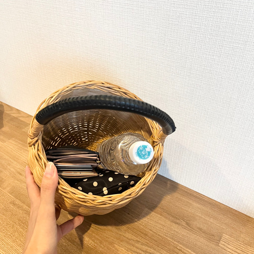 お値下げしました⭐︎バケツ型カゴバッグ かごバッグ asamel お値下げしました⭐︎バケツ型カゴバッグ かごバッグ asamel