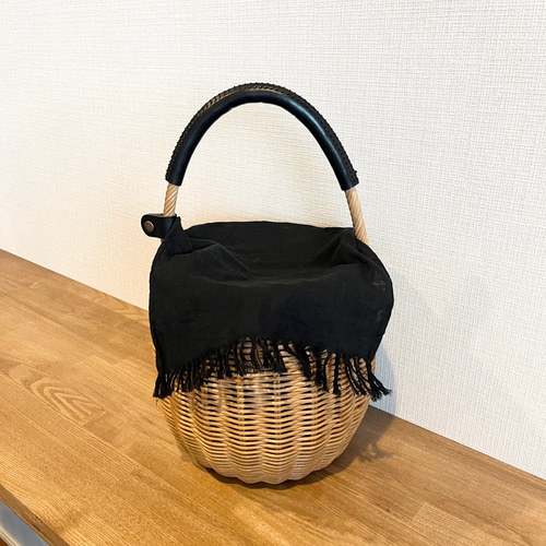 お値下げしました⭐︎バケツ型カゴバッグ かごバッグ asamel お値下げしました⭐︎バケツ型カゴバッグ かごバッグ asamel