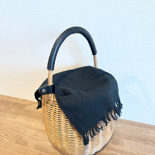 お値下げしました⭐︎バケツ型カゴバッグ かごバッグ asamel お値下げしました⭐︎バケツ型カゴバッグ かごバッグ asamel