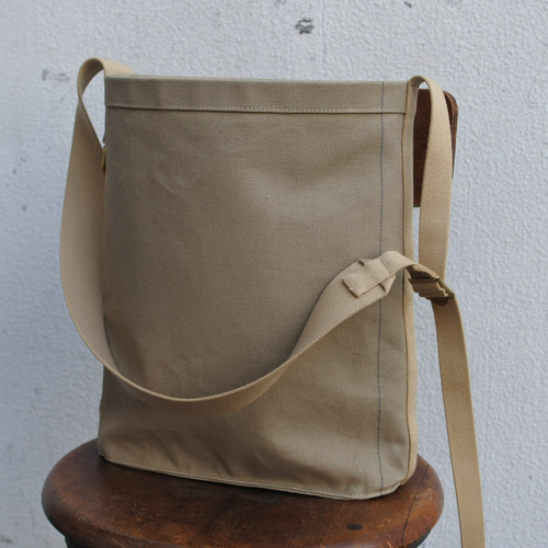 メールバッグ /キャンバス 25oz /ベージュ ショルダーバッグ