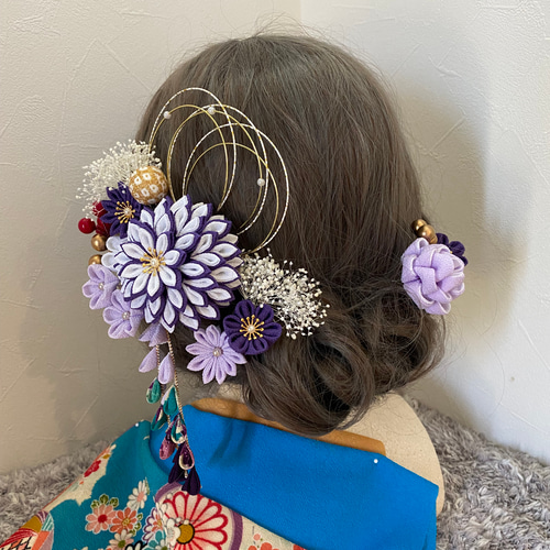 オーダー品つまみ細工成人式