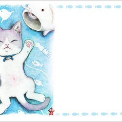 【merさま】ねこイラストのポストカードセット★ merさま】ねこイラストのポストカードセット☆ - メルカリ