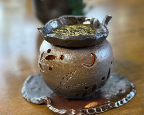 五徳　茶香炉　十てつ　アロマ　ディフューザー 五徳 茶香炉 十てつ アロマ ディフューザー - メルカリ