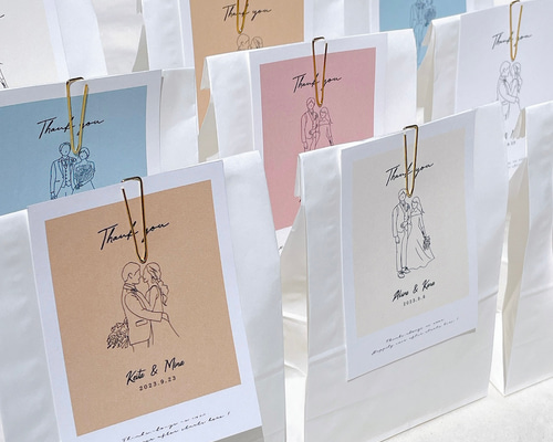 サンキューカード】8枚set illust001 その他ペーパーアイテム