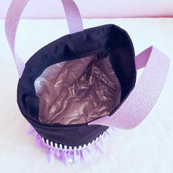 紫色單色隔熱片午餐袋 第3張的照片