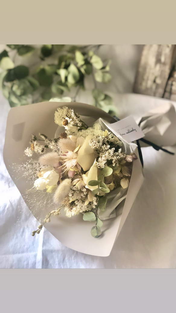 mini bouquet　 White 2枚目の画像