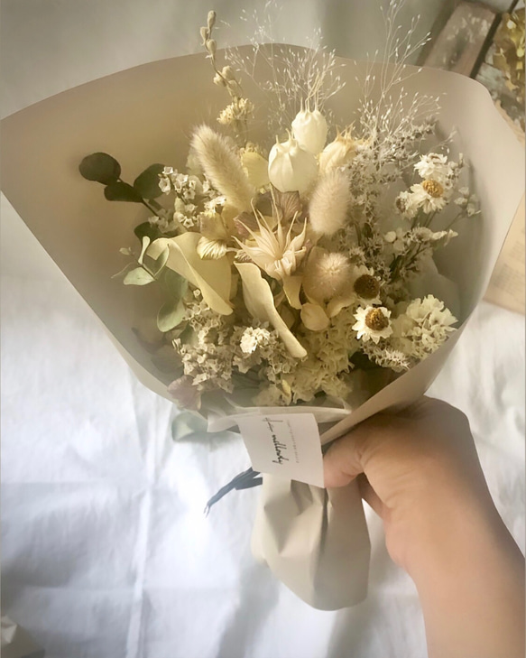 mini bouquet　 White 1枚目の画像