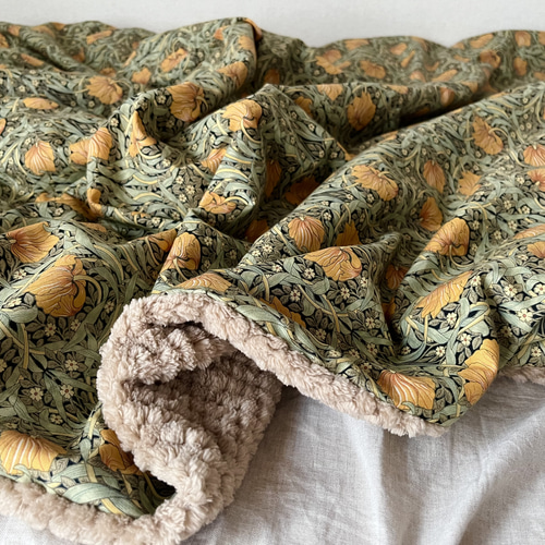 再出品 ウイリアムモリス ブランケット 2枚組