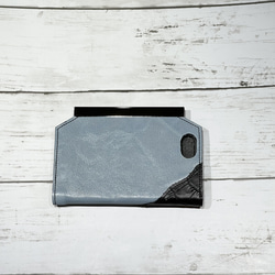 オーダー「さきんちょさま専用」 iPhoneSE(第2世代) 革　レザー　個性　バッグ型　お洒落 7枚目の画像