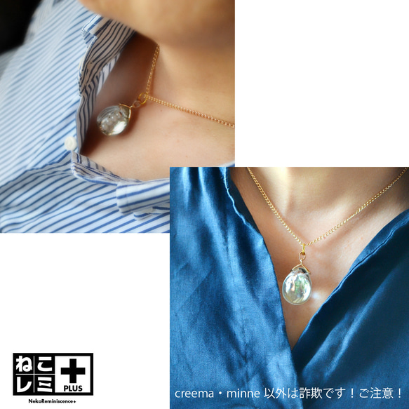 お骨をアクセサリーに！「ねこレミ+（プラス）」大サイズ 9枚目の画像