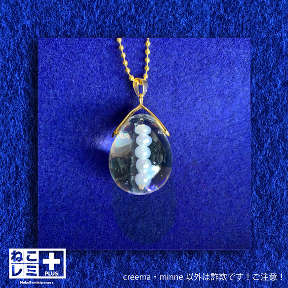 お骨をアクセサリーに！「ねこレミ+（プラス）」大サイズ 1枚目の画像