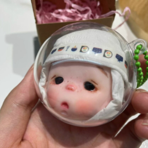 ob11 粘土人形ヘッドのみ　 オビツ11 オビツ11樹脂粘土ドール ob11 人形 オリジナルドールヘッド その他人形