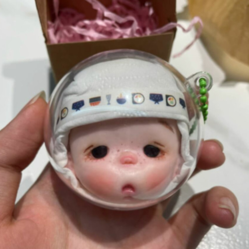 オビツ11 ob11 粘土人形ヘッドのみ（オビツ11 ob11 粘土ドール