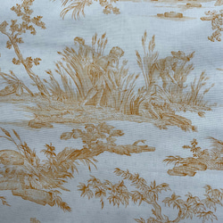 Toile de Jouy/トワルドジュイ/Delices des Quatre Saisons/jaune d'Or 1枚目の画像