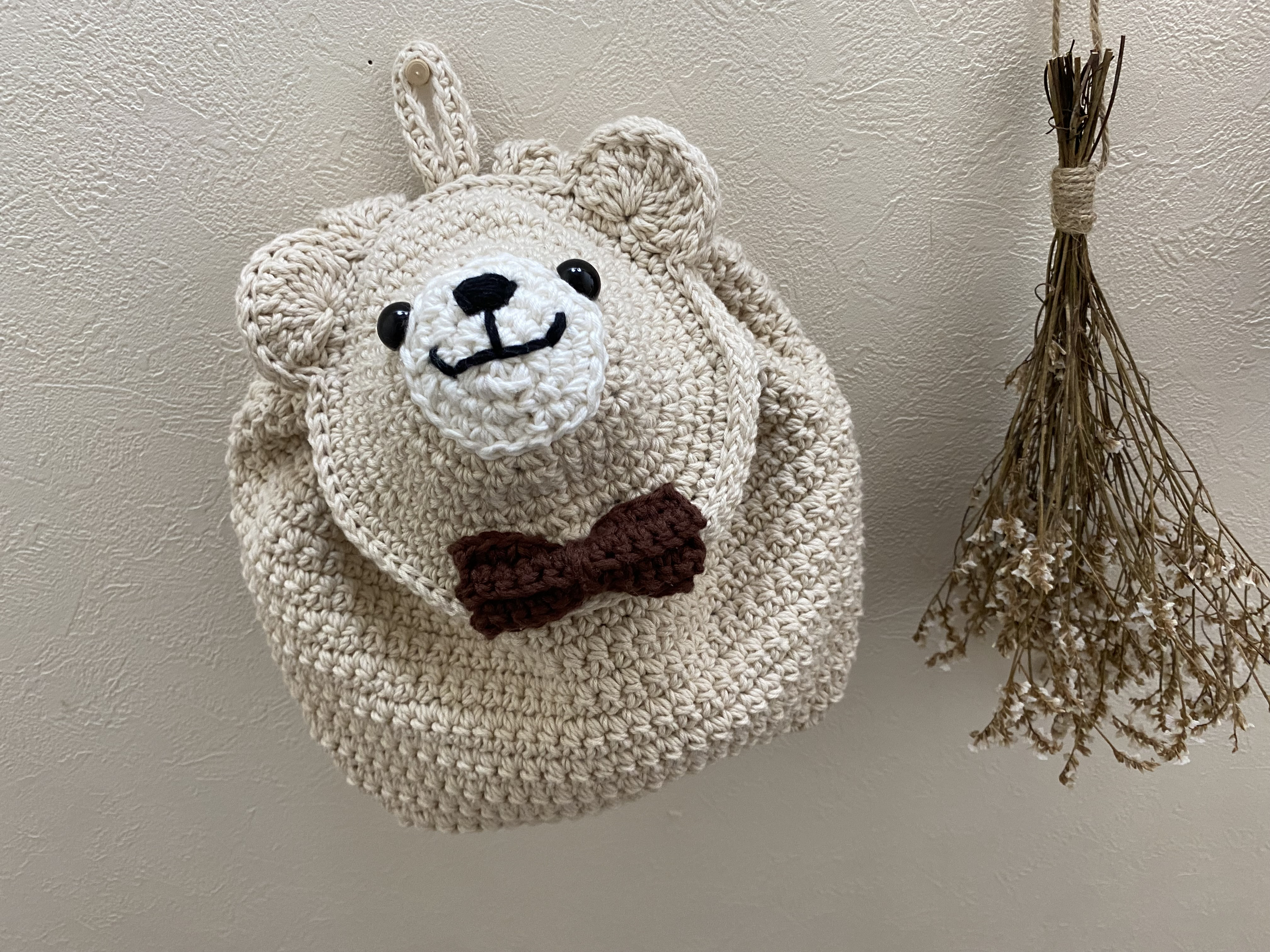 ベビーリュック 一升餅 リュック くまさん 一升米