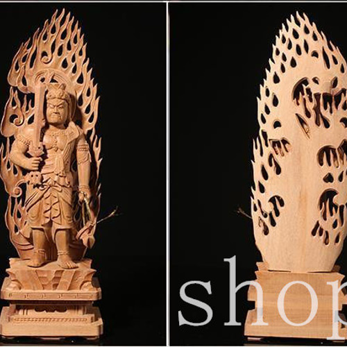 MD463【稀少☆極美精品】仏教工芸品 精密彫刻 極上品 木彫仏教 仏師で