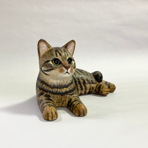 Kijitora 貓雕像 第6張的照片