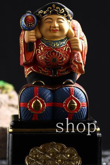 㐂光（銘入り）大黒天　置物
