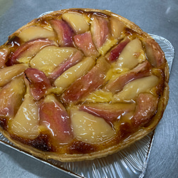 new 白桃と焼きりんごのアップルパイ 3枚目の画像
