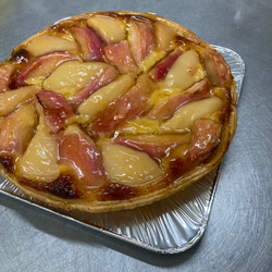 new 白桃と焼きりんごのアップルパイ 2枚目の画像
