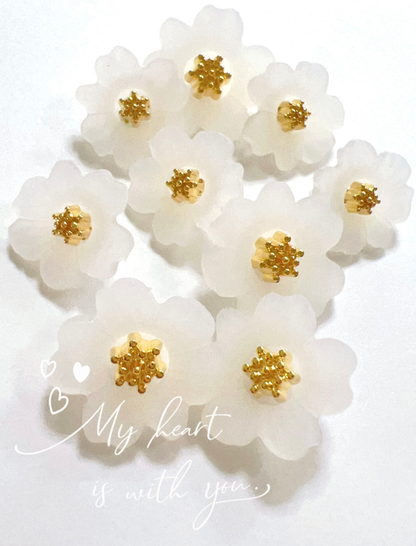 フラワーボタン 1枚目の画像