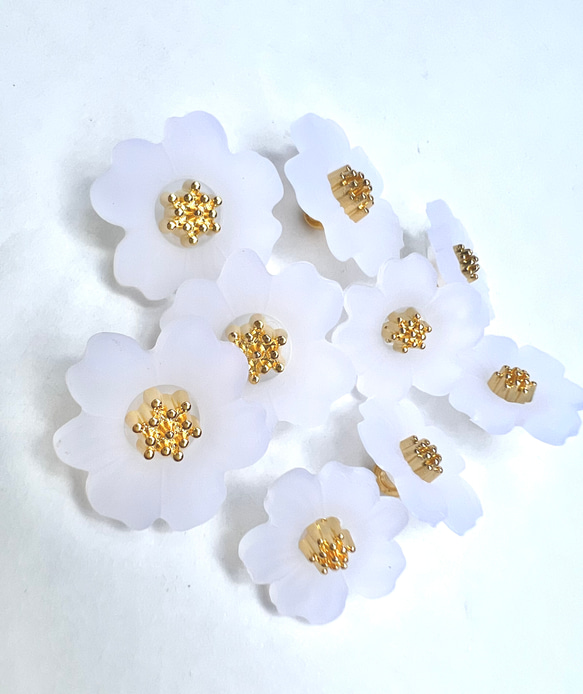 フラワーボタン 5枚目の画像