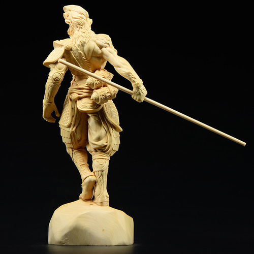 孫悟空☆斉天大聖 木彫 総檜木材 彫刻 StarTreet 通販 14349321