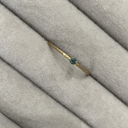 Ocean Blue ring … Blue Diamond   14kgf 2枚目の画像