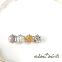 レジン ヘアゴム* ドライフラワー HG18 ハンドメイド ヘアゴム mimi