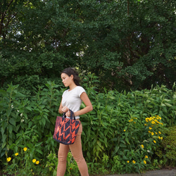 チェック＆ステッチ セルビッチトート 5枚目の画像