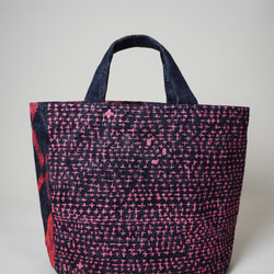 チェック＆ステッチ セルビッチトート 2枚目の画像